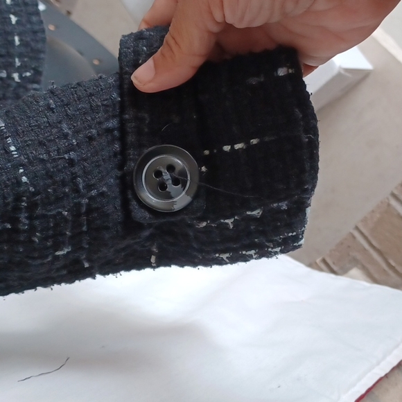 Maralyn & Me B/W coat, M, GUC - Picture 5 of 9